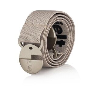 Jelt Belt No Show Elastic Stretch Belt For Men & Women Eco Friendly Khaki Tan XS
